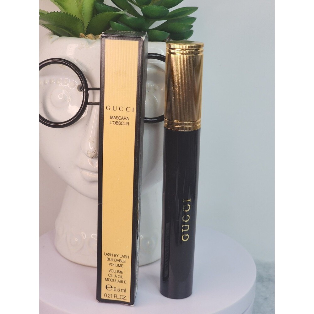 Gucci Mascara L'Obscur # 1 Eve Black 6.5ml/0.21oz NIB exp 28/12/10